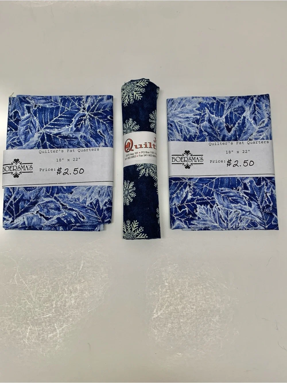 Timeless Treasures Fabrics snowflake winter